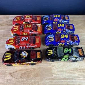 Racing Champions McDonald's Batman Red Chrome #94 Bill Elliott 1:24 Lot Of 8 - Picture 1 of 20