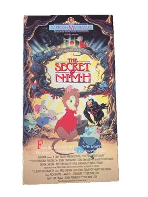 The Secret of Nimh VHS 1982 With Slip Case VHS Tape Vintage Classic - Image 1 of 3