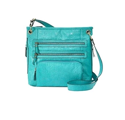 Bolso de hombro y bandolera Bueno de cuero sintético, correa ajustable, bolsillos Foto 1 de 4