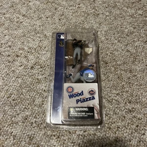 MLB 2004 McFarlane Two 3" Action Figures Cubs Kerry Wood Mets Mike Piazza - NIP - Picture 1 of 8