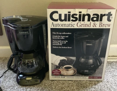 Cuisinart Coffee Maker Model DGB-300bk Gently Used Tested Working - Image 1 of 4