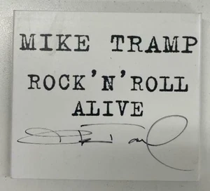 MIKE TRAMP - ROCK 'N' ROLL ALIVE - 2 CD SET DIGIPAK HAND SIGNED BY MIKE VGC 2004 - Picture 1 of 3