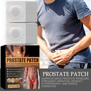 30Pcs Prostate Patch Prostatitis Plaster Relieve Kidney Deficiency Discomfort - Picture 1 of 11