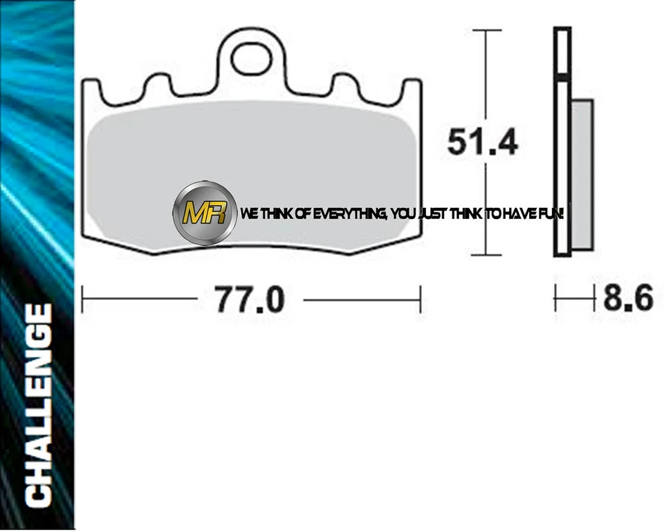 PARA BMW K 1300 S 2013 13 PASTILLAS FRENO DELANTERAS SINTERIZADAS METAL Foto 1 de 1