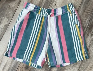 Urban Outfitters Lucien Stripe Volley Herren Short Mehrfarbig Größe S - Bild 1 von 3