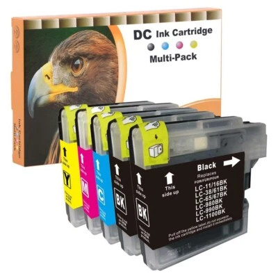 5 Patronen für Brother MFC-250C MFC-255CW MFC-295CW MFC-490CW MFC-5490CN - Bild 1 von 4