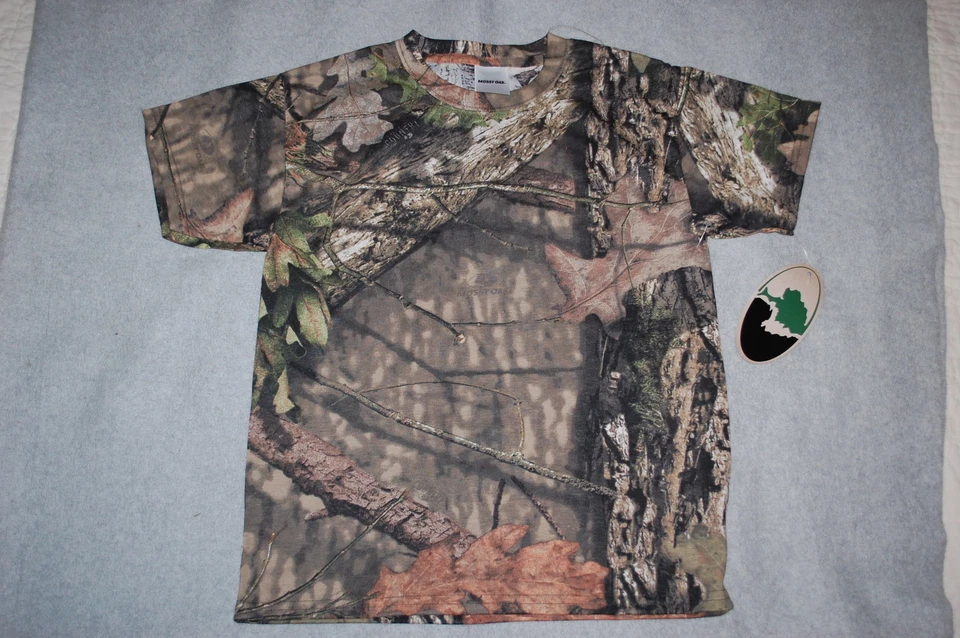 Camiseta Niños S/S ROBLE MUSGOSO Camuflaje Hojas Árboles Leñosos TALLA L Foto 1 de 1
