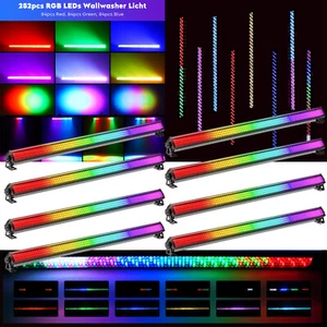 Wallwasher Strahler 120W 252 LED RGB Bühnenlicht Bar DMX Disco Party Halloween - Bild 1 von 20