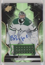 2019-20 SPx Premium Material Autos /25 Ben Bishop #27 Auto