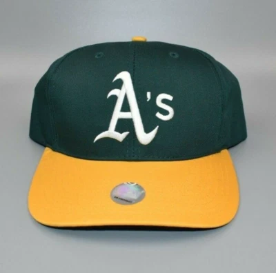 Gorra Oakland Athletics Vintage Twins Enterprise Twill Snapback - Nueva con etiquetas Foto 1 de 4