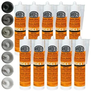 Sigillante idraulico ARDEX SE silicone gomma siliconica sigillante 310 ml - Foto 1 di 20