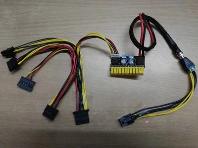 DC PC 12V 180W 24Pin Pico ATX Switch PSU Power Supply With 6Pin Input - Image 1 of 4