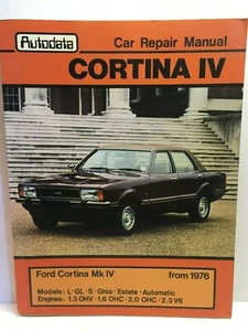 Autodata - Ford Cortina IV de 1976 propietarios reparación de autos manual correo gratuito - Imagen 1 de 7