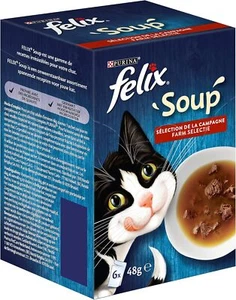 Soup, Suppe für Katzen mit zarten Stückchen, Geschmacksvielfalt vom Land - Bild 1 von 9