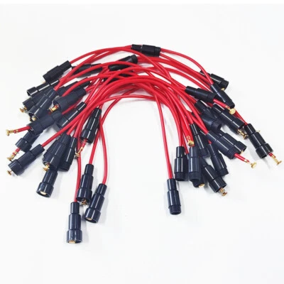 20x Inline Round Glass Fuse Holder 30A Max Screw-Type Wire 250V Small 5x20mm US - Image 1 of 4