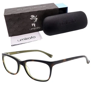 Umizato Blue Light Glasses Unisex Charlotte Blocking Computer Tortoise Olive NEW - Picture 1 of 5