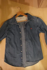 LEVIS Herren Hemd Jeanshemd Shirt Gr. L Blau Slim - Bild 1 von 5