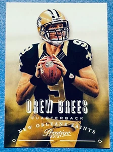 2013 Panini Prestige #120 Drew Brees New Orleans Saints 🏈 NM or Better - Picture 1 of 3