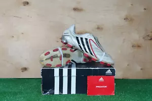 Adidas Predator Powerswerve FG White boots mens Football/Soccers - Picture 1 of 12