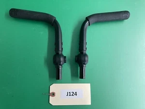 Sunrise Medical Quickie QM-710 verstellbare Schiebegriffe für Elektrorollstuhl J124 - Bild 1 von 3