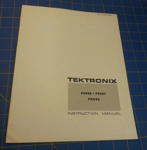 Manual de instrucciones de sonda Tektronix P6056/P6057 070-1224-00 - Imagen 1 de 4