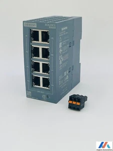Siemens Simatic 6GK5008-0BA10-1AB2 Scalance XB008 6GK5 008-0BA10-1AB2 - Bild 1 von 4