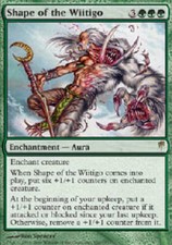 SHAPE OF THE WIITIGO X4 4 4X Coldsnap MTG Magic the Gathering Cards DJMagic