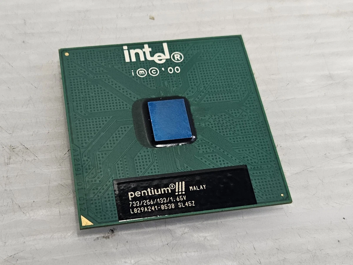 Pentium III Socket 370 Computer 133 MHz Bus Speed Processors for