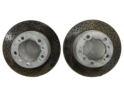 Set 2 Rear Left Right Disc Brake Rotor 99635240104 Porsche 911 996 997 1999-2008 - Image 1 of 4