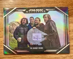 2024 Masterwork Star Wars #BTS-5 The Journey Begins The Last Jedi Foil /299 - Picture 1 of 2