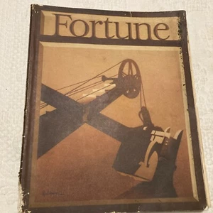 1938 July FORTUNE MAGAZINE - BEAUTIFUL Art Deco Willys Overland Airplane Baking - Picture 1 of 7