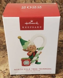 Hallmark Keepsake North Pole Tree Trimmers SPECIAL EDITION Ornament NIB 2022 - Picture 1 of 4