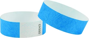 500 Piezas Pulseras de Eventos Pulseras de Papel Imprimibles Pulseras de Festival para E... - Imagen 1 de 1