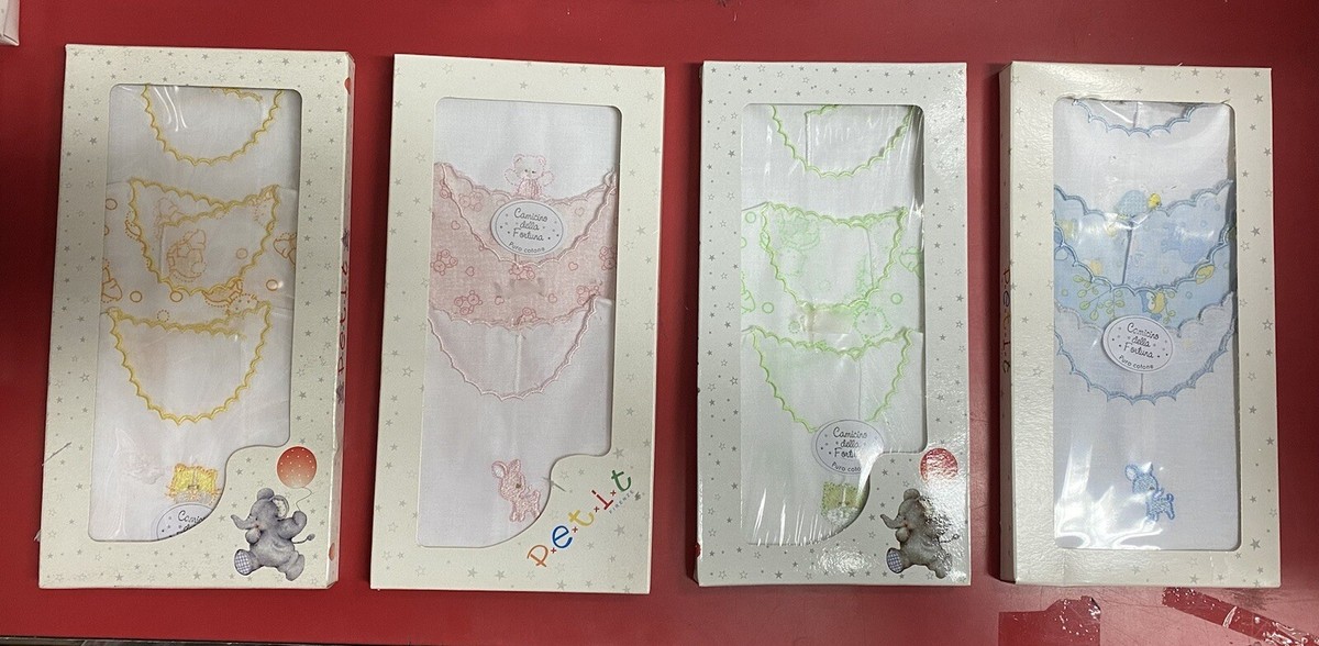 Camicino Portafortuna Neonato - 100% Cotone, Manica Lunga, Made In Italy, Unisex - Foto 5