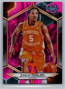 Zakai Zeigler 36/100 Rifrattore Tennessee 2023-24 Bowman University Basketball - Foto 1 di 2