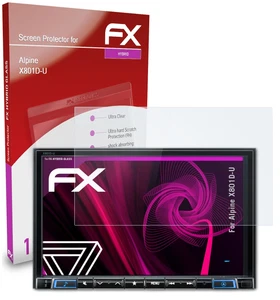 atFoliX Película Vidrio para Alpine X801D-U 9H Armadura protectora - Imagen 1 de 5