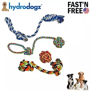 4 Pack Dog Rope Chew Toy Bundle for Small Medium Dogs Durable Aggressive Chewers - Picture 1 of 6