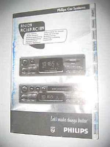 Bedienungsanleitung PHILIPS RNI29 RCI69 RCI89 Autoradio - Picture 1 of 1