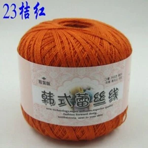 thread Lace thread Hand Cotton crochet Knit linen pure Embroidery - Picture 1 of 38