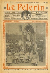 SHANGHAI / XUJIAHUI / MARINS  A L'ORPHELINAT DU SEN NON JEU / ILLUSTRATION 1928 - Picture 1 of 1