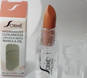 SORME HYDRAMOIST LUXURIOUS LIPSTICK WITH MARULA OIL SKINNY DIP #268 New In Box - Imagen 1 de 3