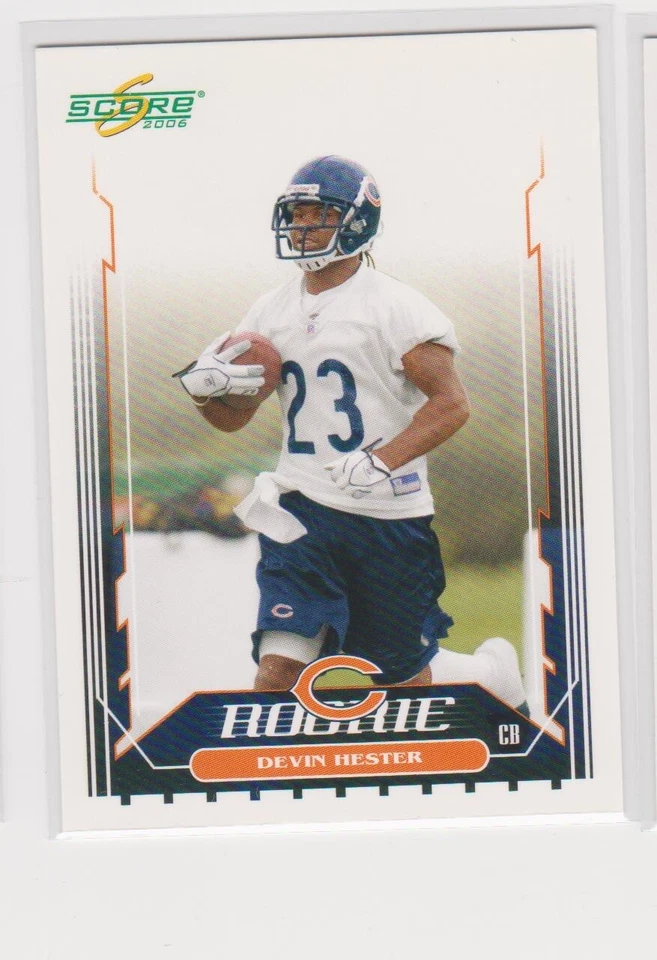 DEVIN HESTER CHICAGO BEARS 2006 SCORE #375 ROOKIE CARD - Image 1 of 1