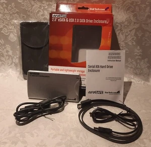 Info Safe 2.5 in USB 2.0 Sata Hard Drive Enclosure New in Box - Photo 1/3