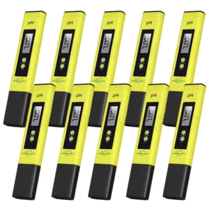 10xPH Meter for Water Hydroponics Digital PH Tester Pen 0.01High Accuracy Pocket - Picture 1 of 14