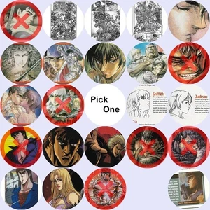 Berserk Northstar handgefertigtes Abzeichen Pin hinten Button aus Magazin Manga SIE WÄHLEN - Bild 1 von 20
