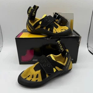 Scarpe da Arrampicata La Sportiva Tarantola Giallo Taglia 30 Uomo 13 Lady 1 Nuove Con Scatola - Foto 1 di 11