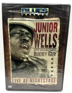 Junior Wells: Blues Legends With Buddy Guy Live At Nightstage DVD New - Picture 1 of 4