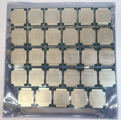 Lot of 29 Intel Xeon E5-2660 V3 SR1XR 2.6GHz 10-Core Processors - Image 1 of 4