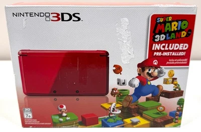 Nintendo 3DS Super Mario 3D Land Edition Console - Flame Red - NEW Sealed! - Image 1 of 4