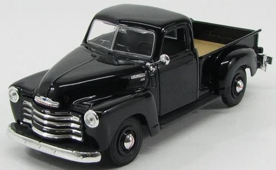 MODELLINO FURGONE STATICO MAISTO CHEVROLET 3100 PICK-UP 1950 NERO SCALA 1/25 - Immagine 1 di 4
